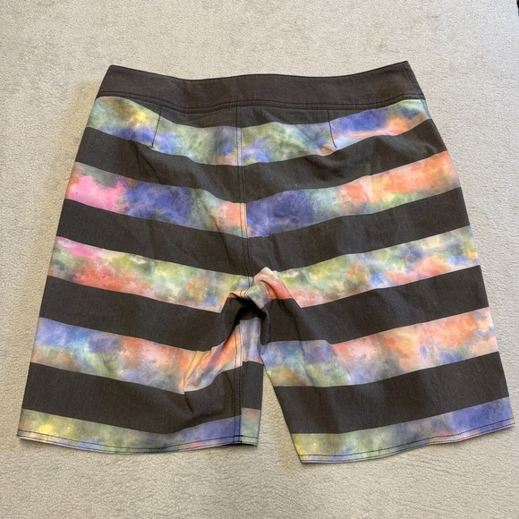 Roark Revival Board Shorts Mens 33 Colorblock‎ Stripoli Beach Outdoors - Picture 7 of 12